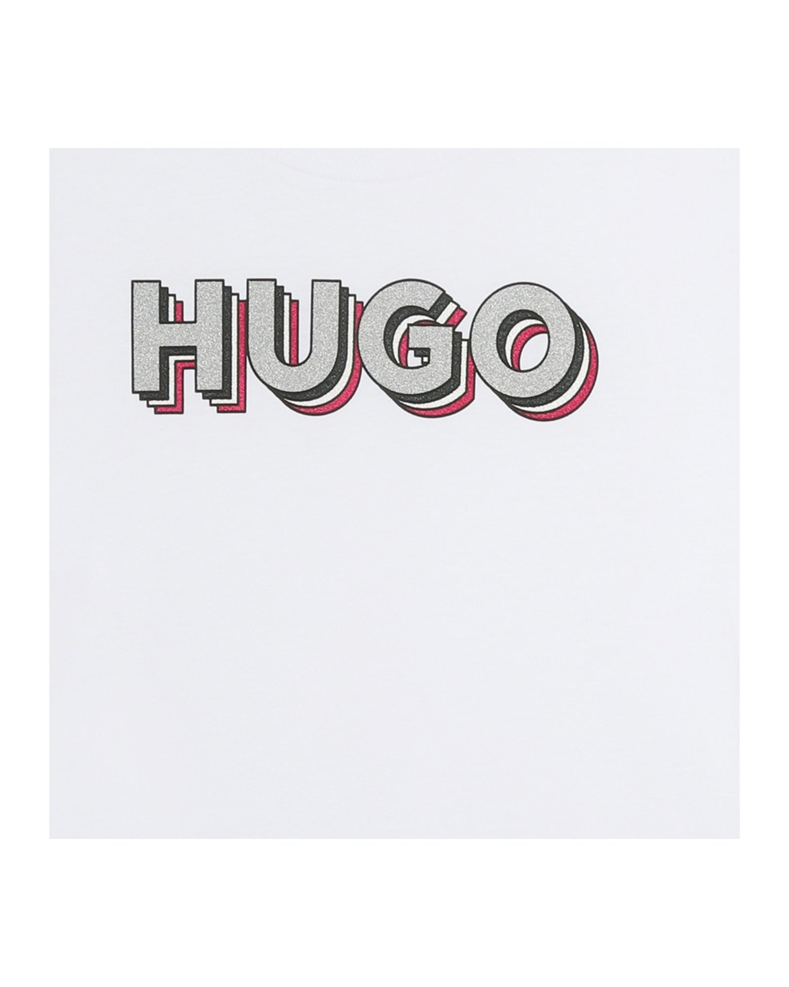 Long-sleeved cotton logo T-shirt - White
