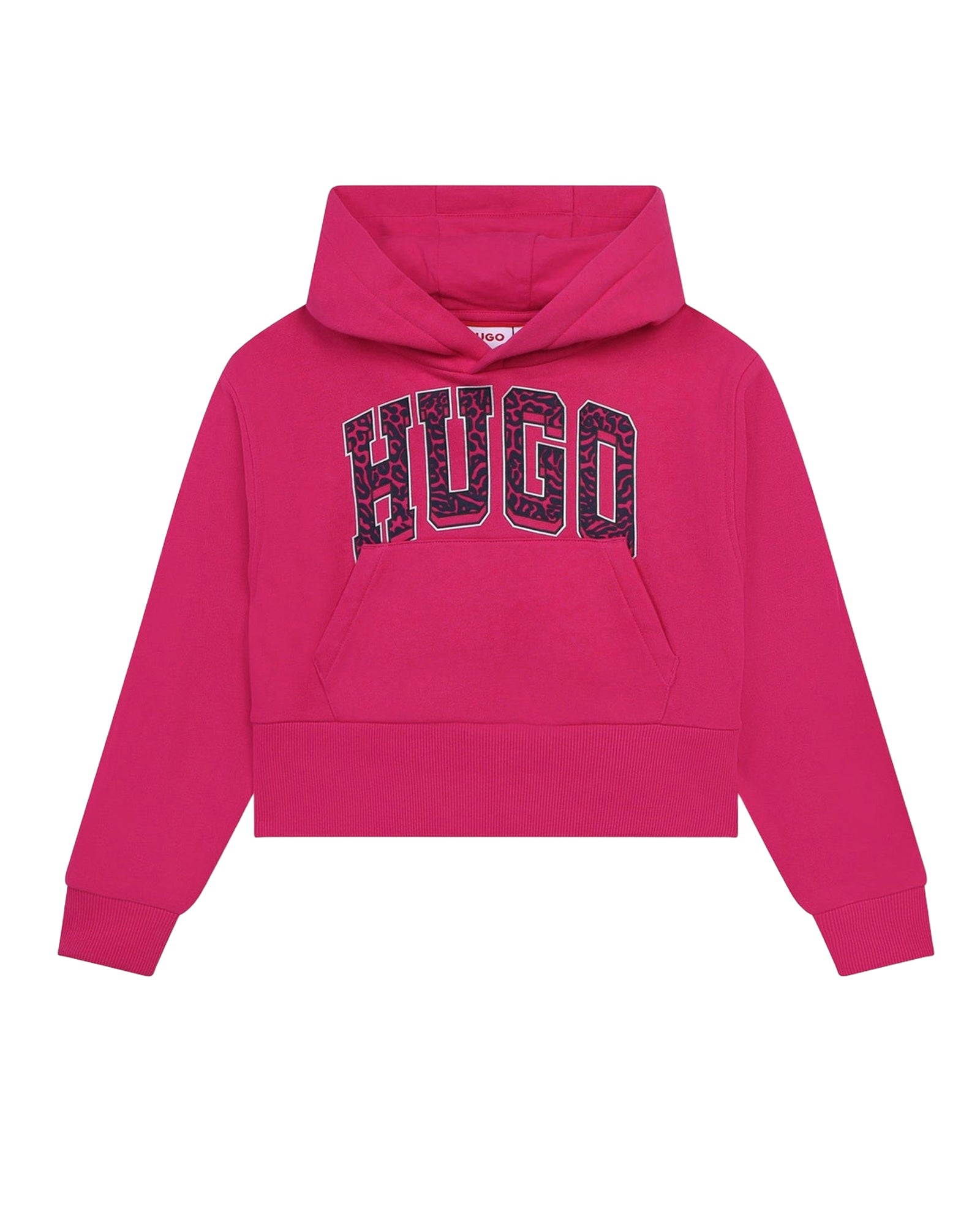 Sweat à capuche à motif en molleton - Grenadine