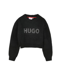 Pull court à logo clouté - Black
