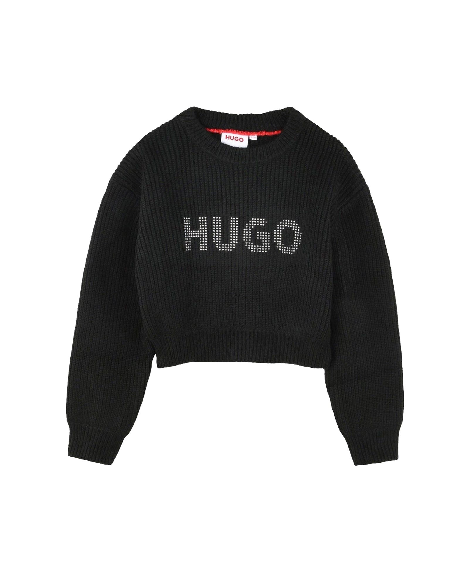 Pull court à logo clouté - Black