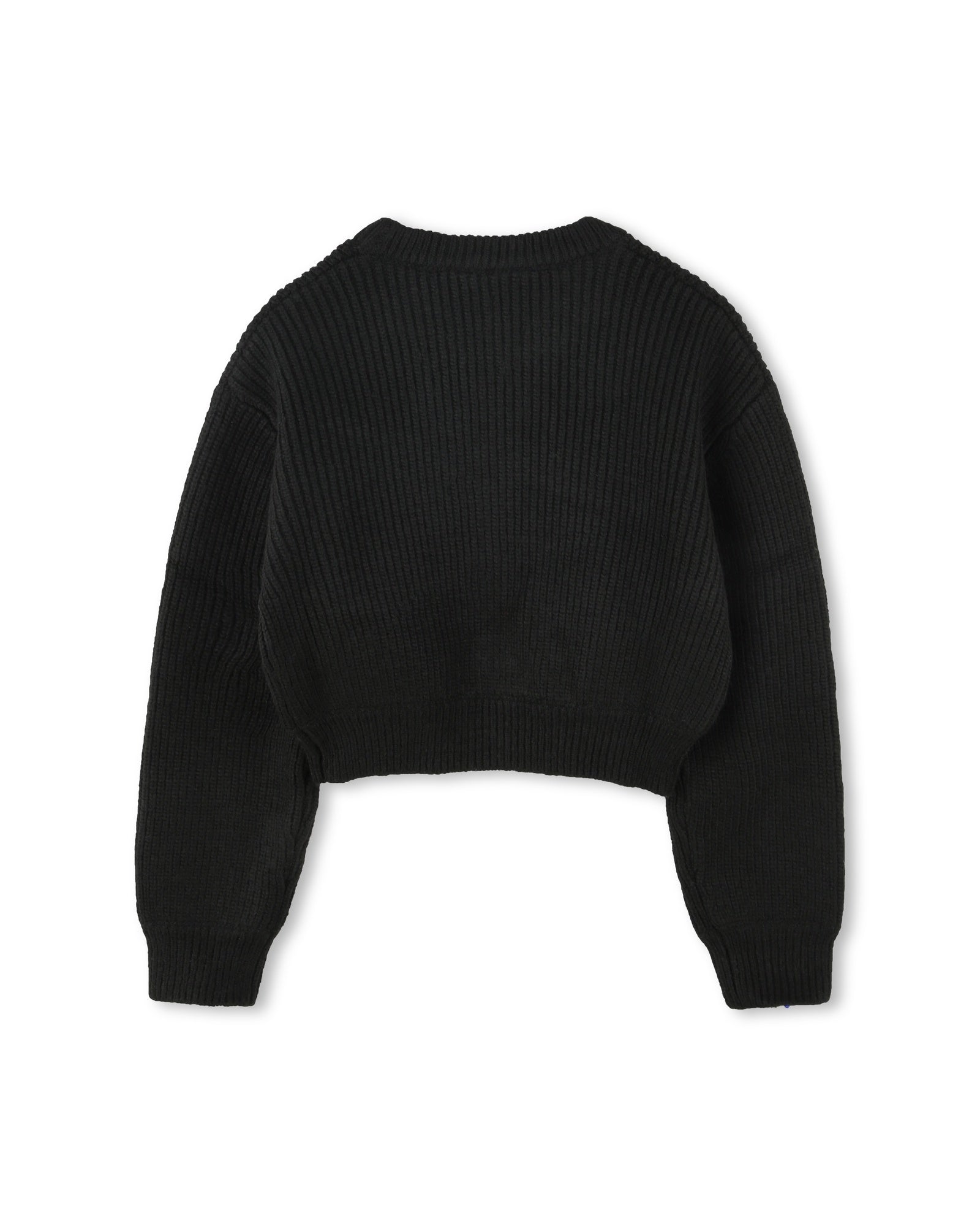 Pull court à logo clouté - Black