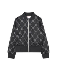 Fleece tracksuit cardigan - Black