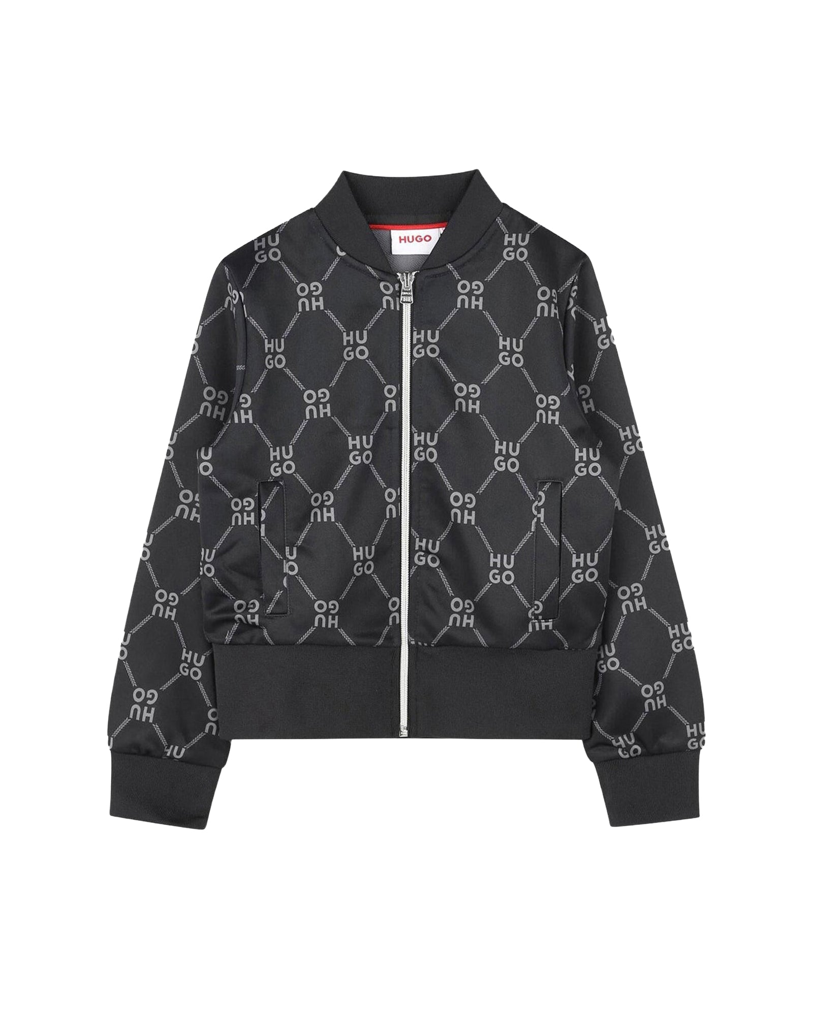 Fleece tracksuit cardigan - Black