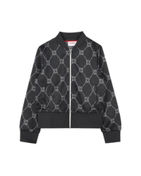 Cardigan de survêtement en molleton - Black