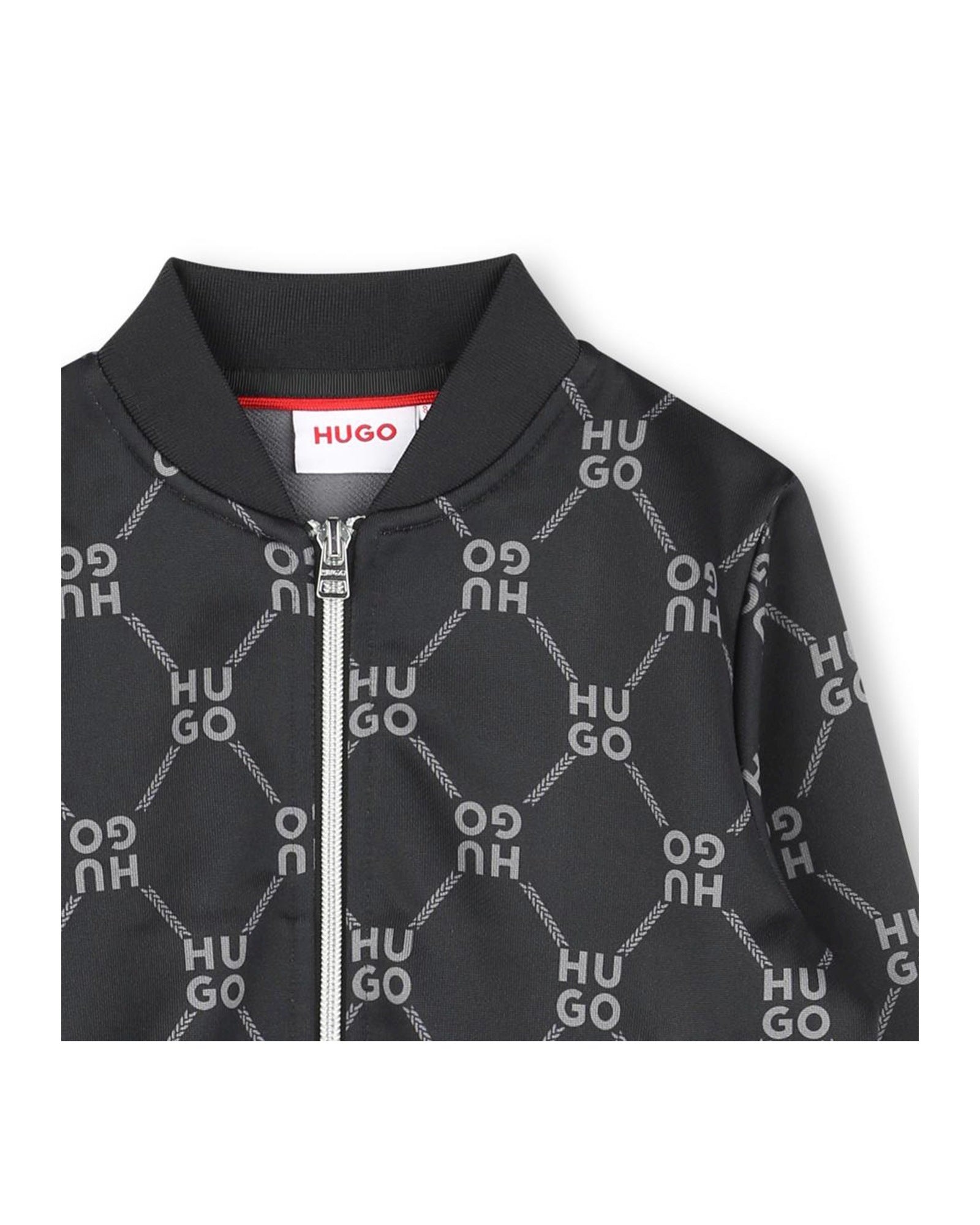 Cardigan de survêtement en molleton - Black
