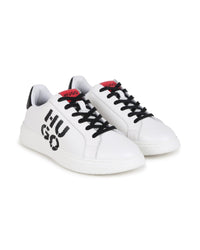 Leather sneakers - White