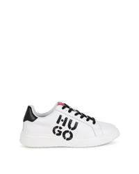 Leather sneakers - White
