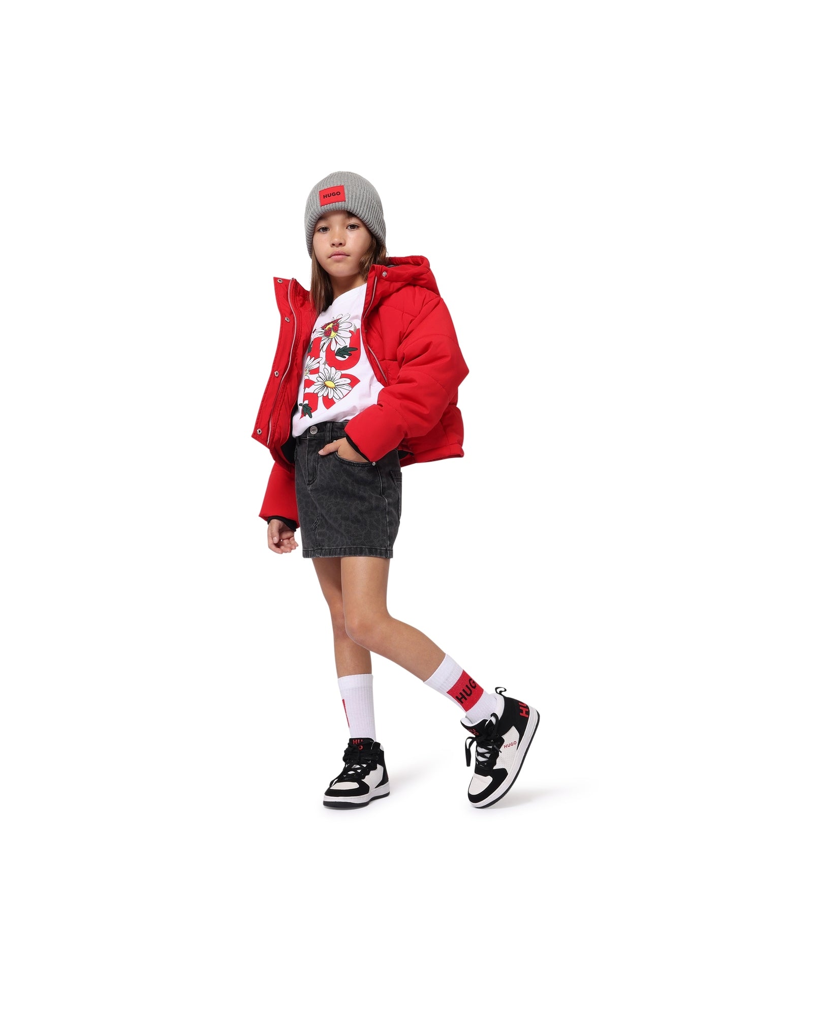 Sneakers montantes - Blanc