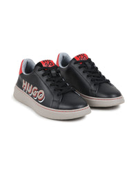 Leather sneakers - Black