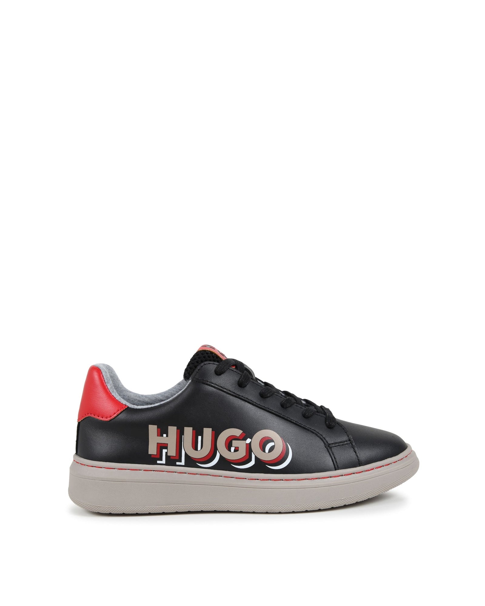 Leather sneakers - Black