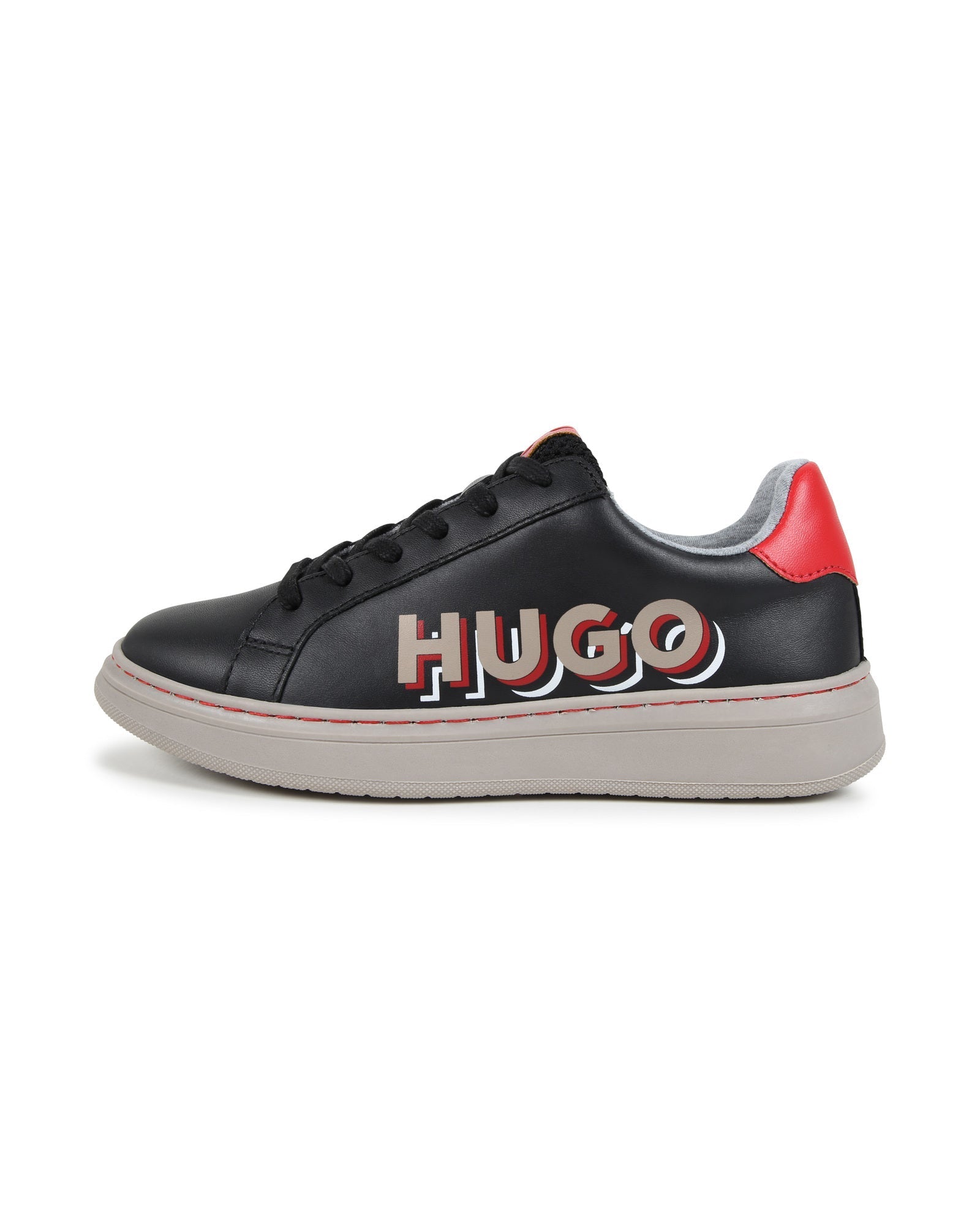 Leather sneakers - Black
