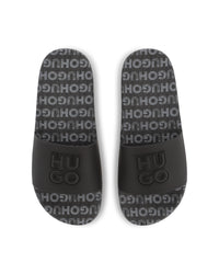 Mules with logo - Black