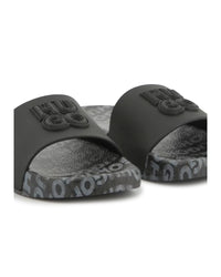 Mules with logo - Black