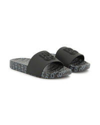 Mules with logo - Black