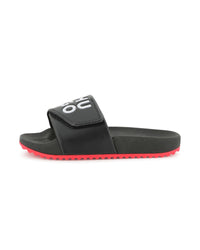Mules avec logo - Black