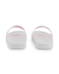 Mules avec logo - Blanc