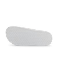 Mules avec logo - Blanc