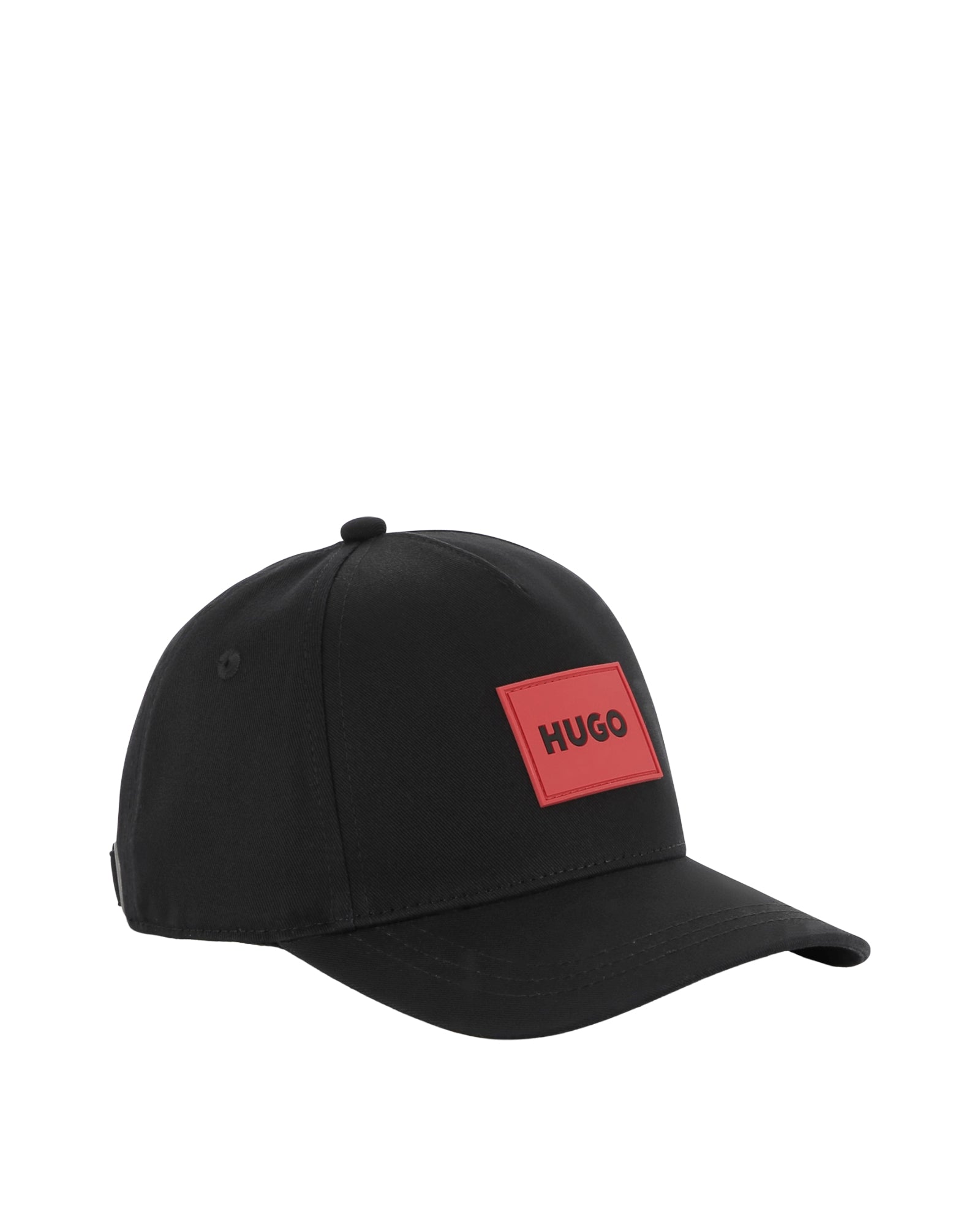 Casquette avec logo en coton - Black