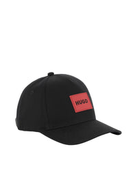 Casquette avec logo en coton - Black