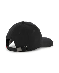 Casquette avec logo en coton - Black
