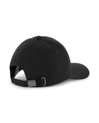 Casquette avec logo en coton - Black