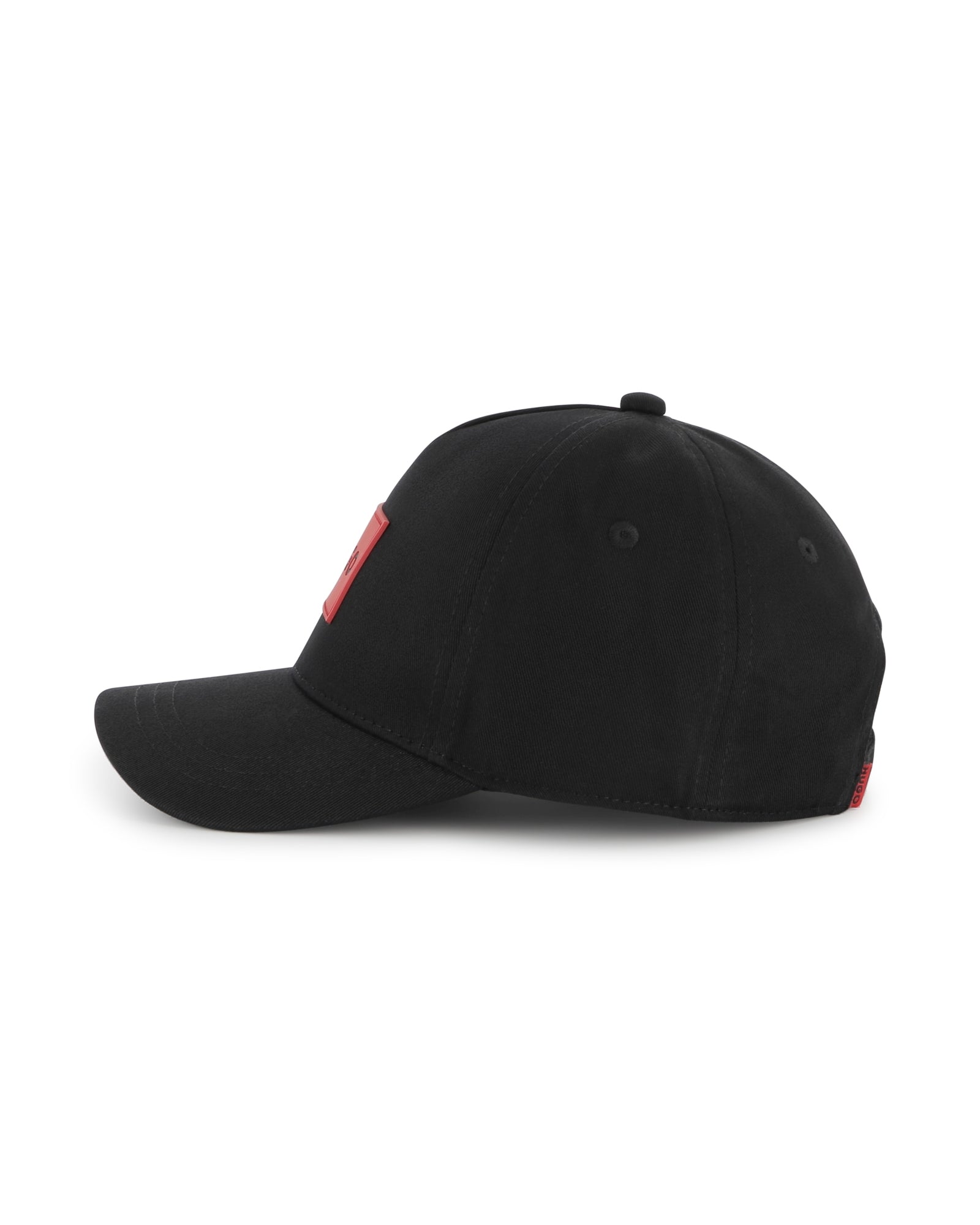 Casquette avec logo en coton - Black