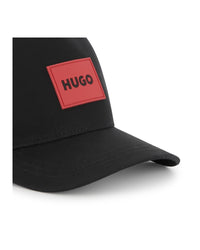 Casquette avec logo en coton - Black