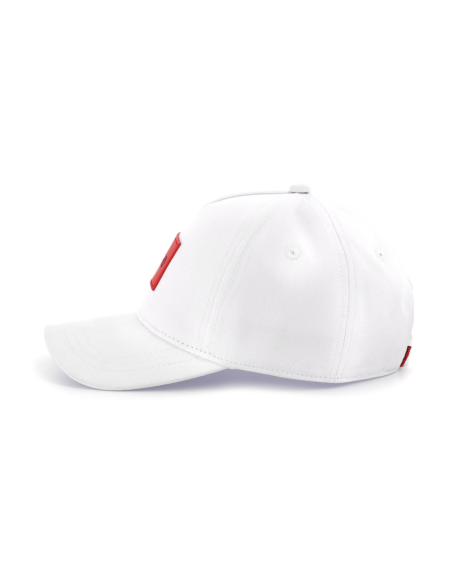 Casquette avec logo en coton - Blanc