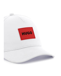 Casquette avec logo en coton - Blanc