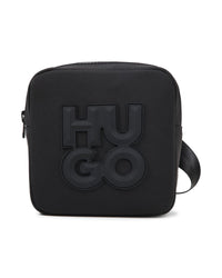 Sac Messenger en toile - Black