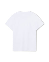 Short-sleeved cotton T-shirt - White