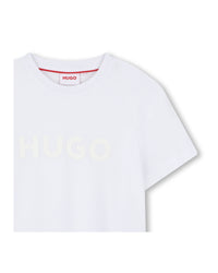 Short-sleeved cotton T-shirt - White
