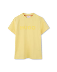 Short-sleeved cotton T-shirt - Chick yellow