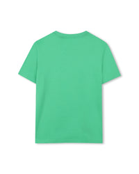 Short-sleeved cotton T-shirt - Island Green
