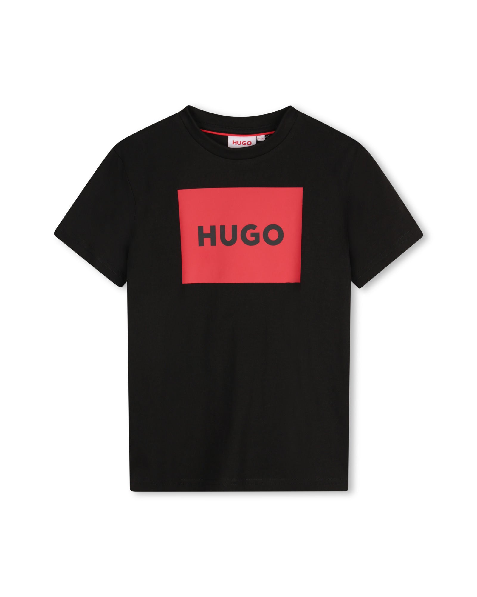 Short-sleeved cotton T-shirt - Black