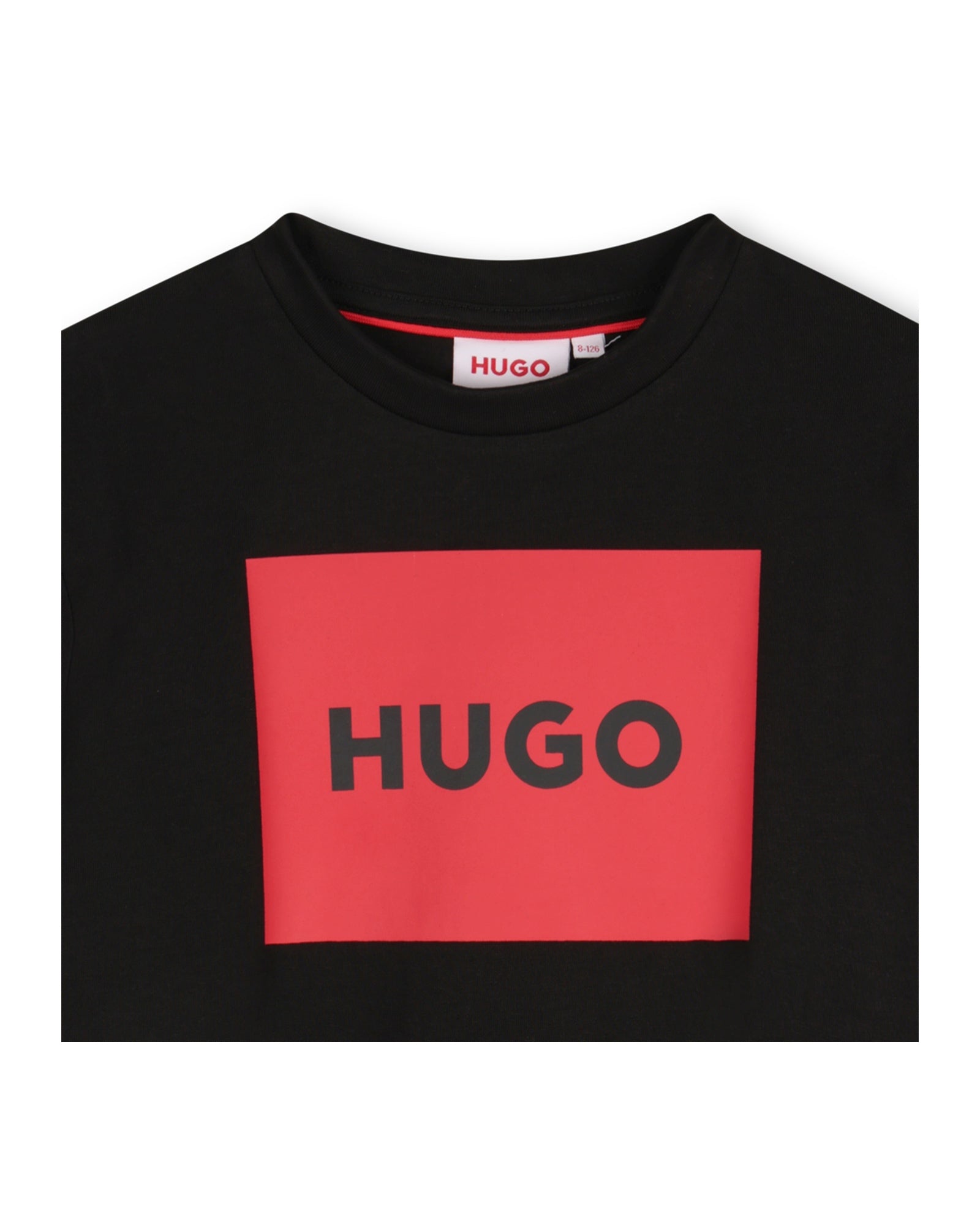 Short-sleeved cotton T-shirt - Black