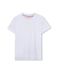 T-shirt manches courtes en coton - Blanc