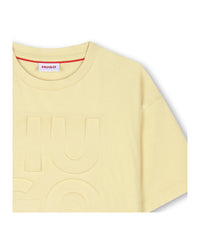Short-sleeved cotton T-shirt - Chick yellow