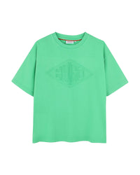 Short-sleeved cotton T-shirt - Island Green