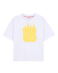 T-shirt manches courtes en coton - Blanc