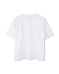Short-sleeved cotton T-shirt - White