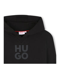 Sweat à capuche en coton - Black