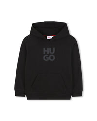 Sweat à capuche en coton - Black