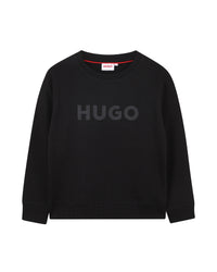 Round-neck sweatshirt - Black