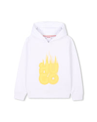 Cotton hoodie - White