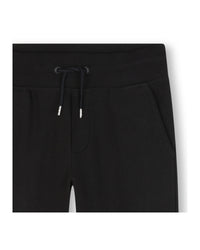 Pantalon jogging avec logo en coton - Black