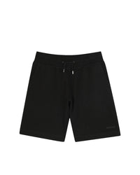 Short avec logo en coton - Black