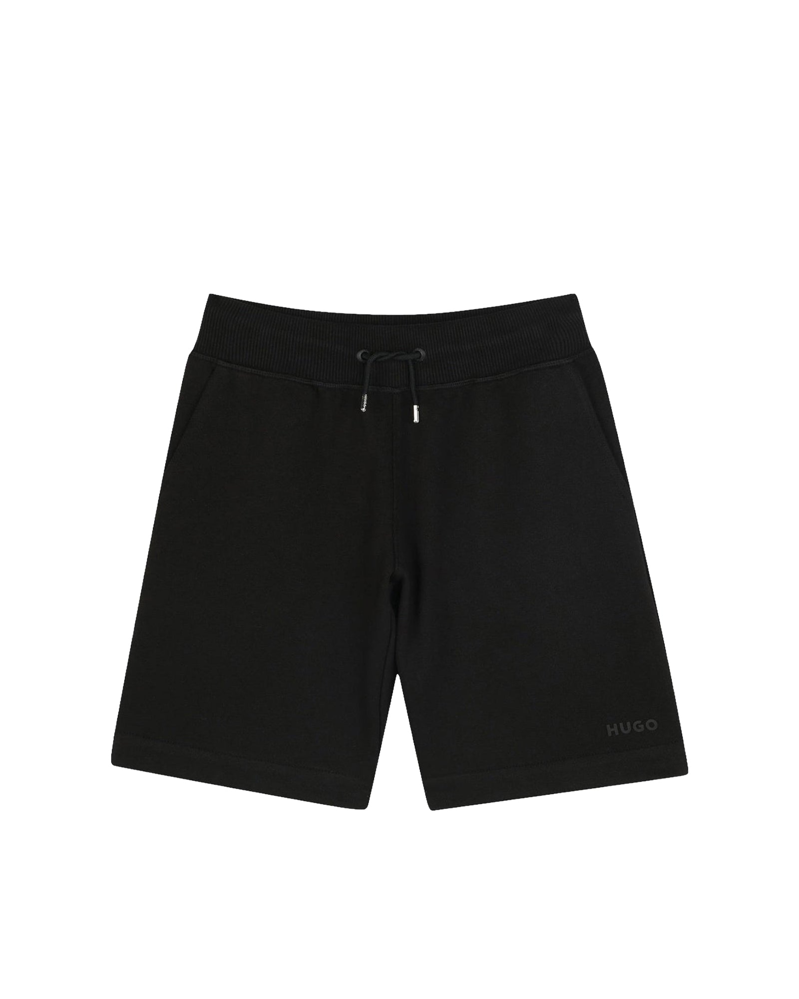 Short avec logo en coton - Black