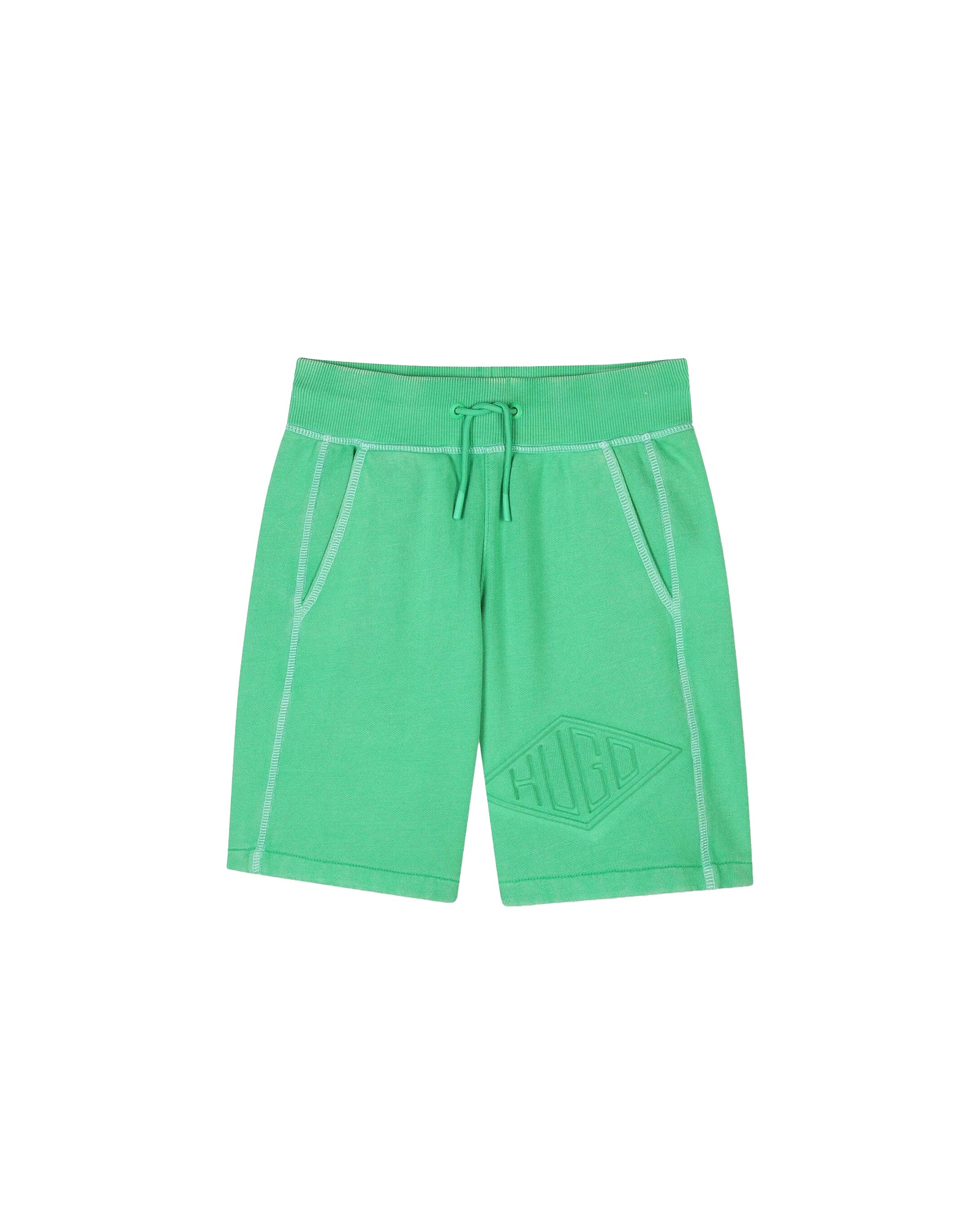 Fancy shorts with cotton logo - Island Green