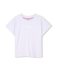 Short-sleeved cotton T-shirt - White